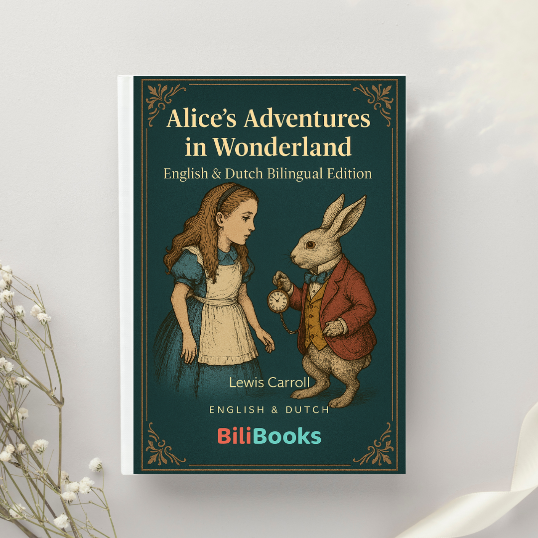 Alice in Wonderland dual language book preview